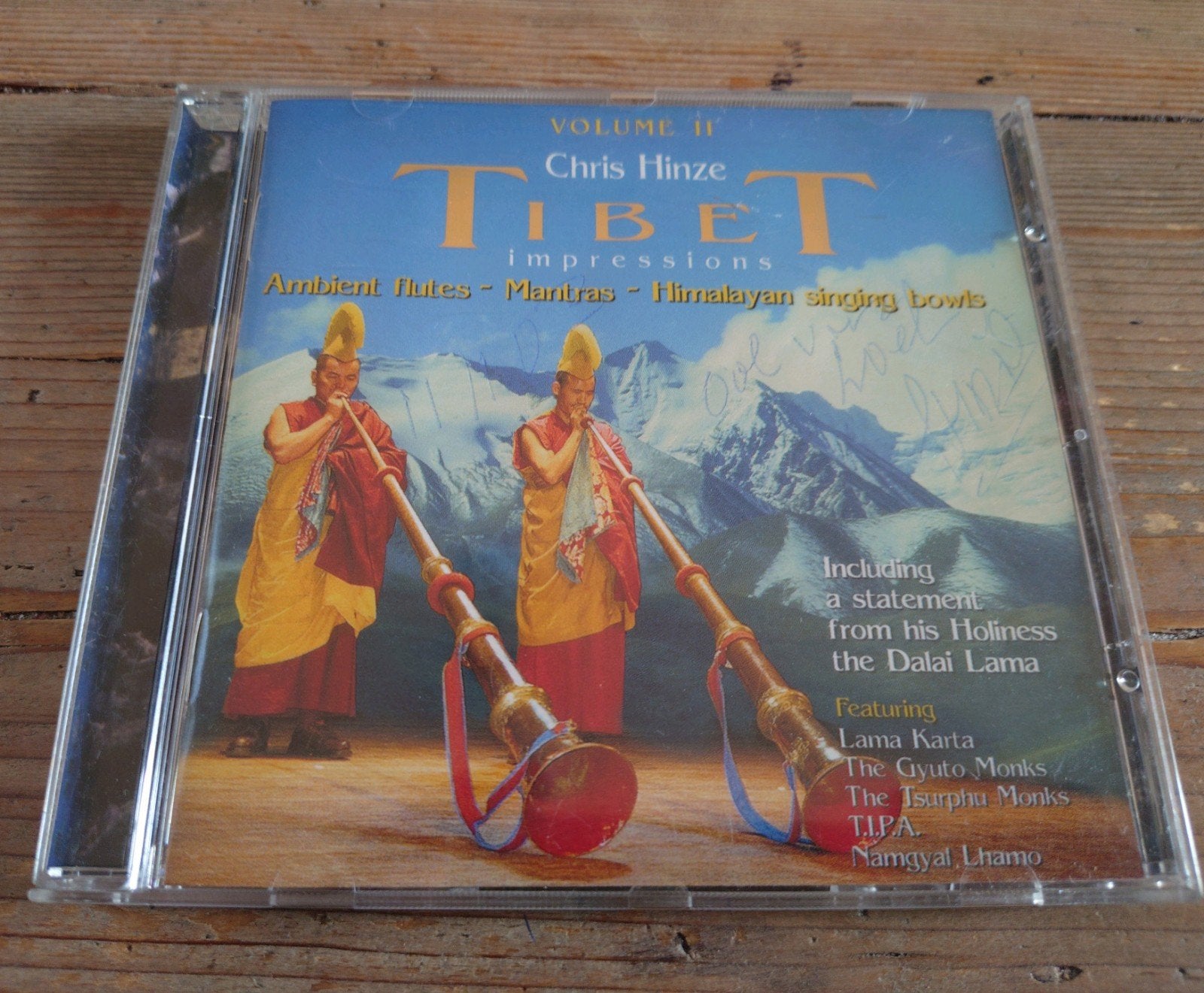 Chris Hinze - Tibet Impressions Volume II, Ophalen of Verzenden, Gebruikt, Spirituele muziek