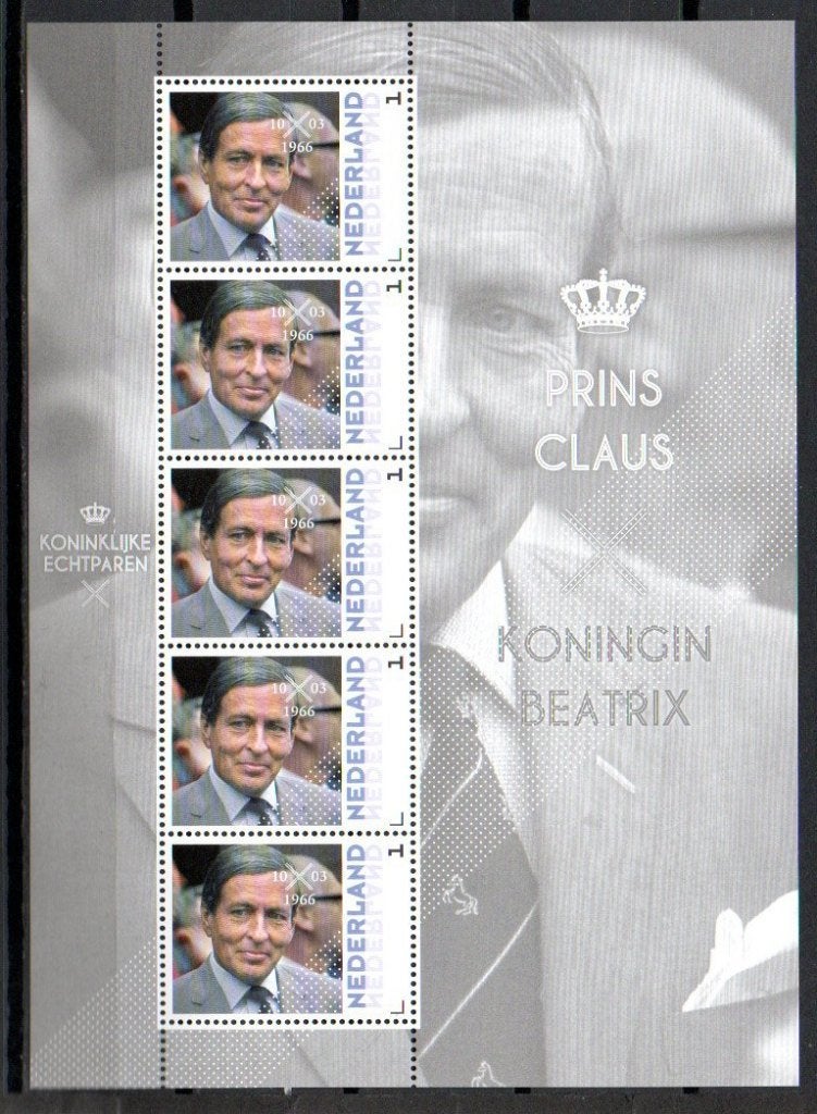 vel persoonlijke zegels postfris prins claus, Ophalen of Verzenden, Na 1940, Postfris