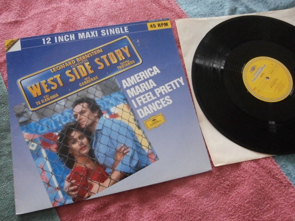 12" Maxi-single - Leonard Bernstein - West Side Story., Cd's en Dvd's, Vinyl Singles, Ophalen of Verzenden, Zo goed als nieuw