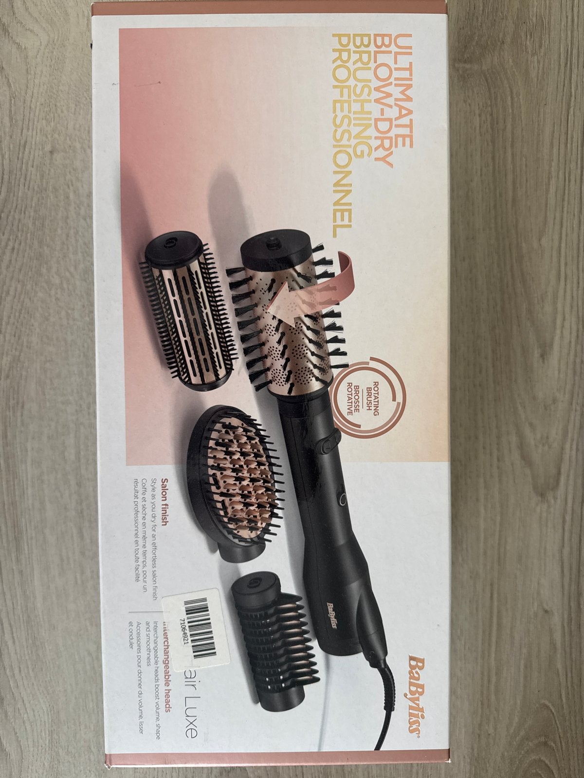 BaByliss Big Hair Luxe AS970E, Ophalen of Verzenden, Zo goed als nieuw, Haarverzorging
