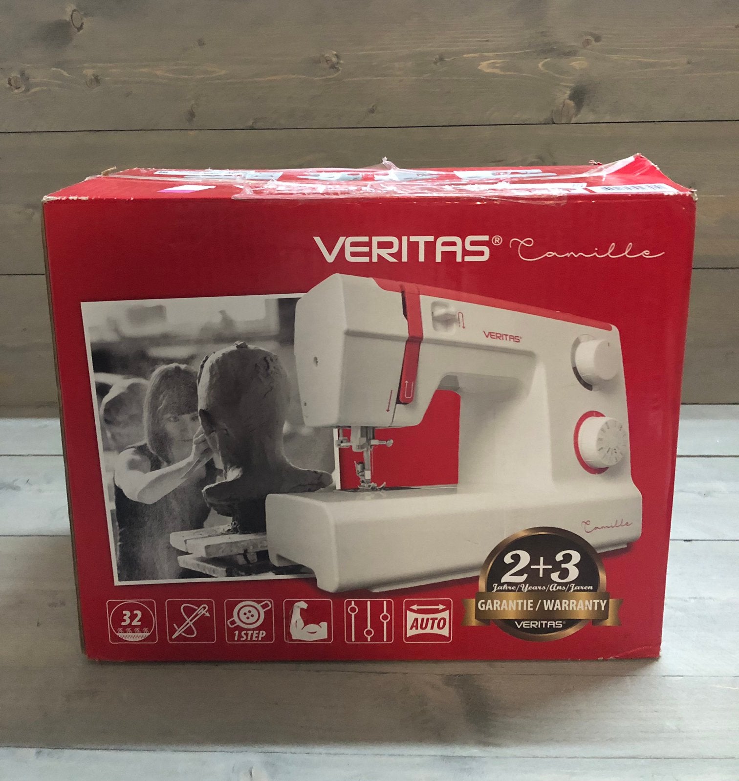 Veritas Naaimachine Camille Wit en Roze, Overige merken, Nieuw, Ophalen of Verzenden, Nvt