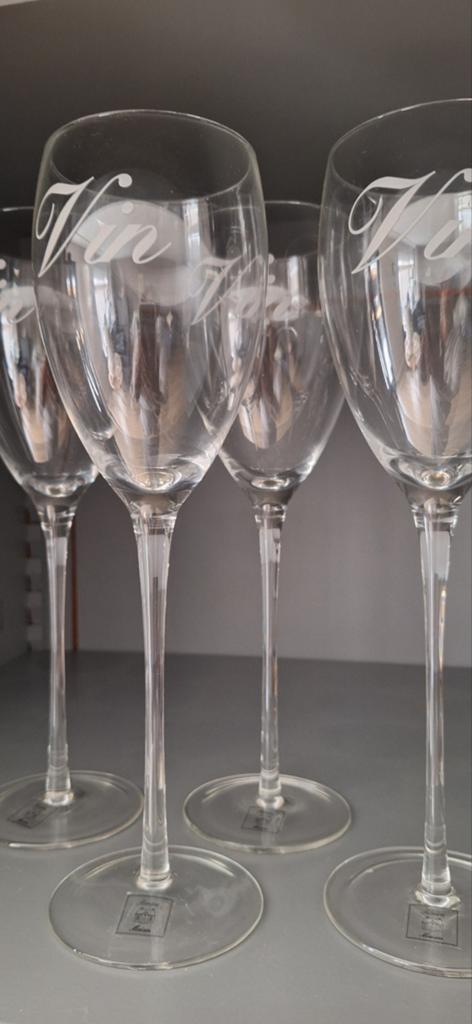 Riviera Maison 4 wijnglazen, Ophalen, Glas of Glazen, Nieuw, Glas