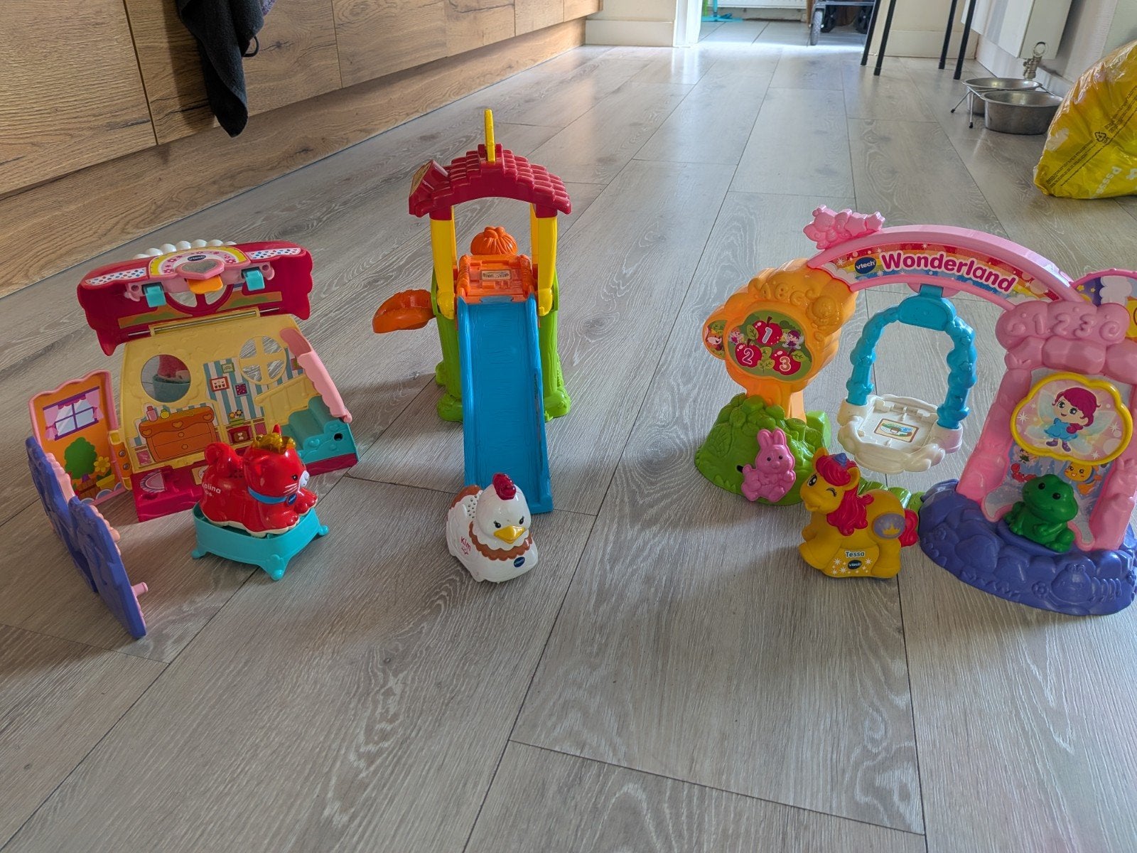 VTech Toet Toet Dieren en Zoef Zoef Dieren speelset, Ophalen, Gebruikt, 2 tot 4 jaar
