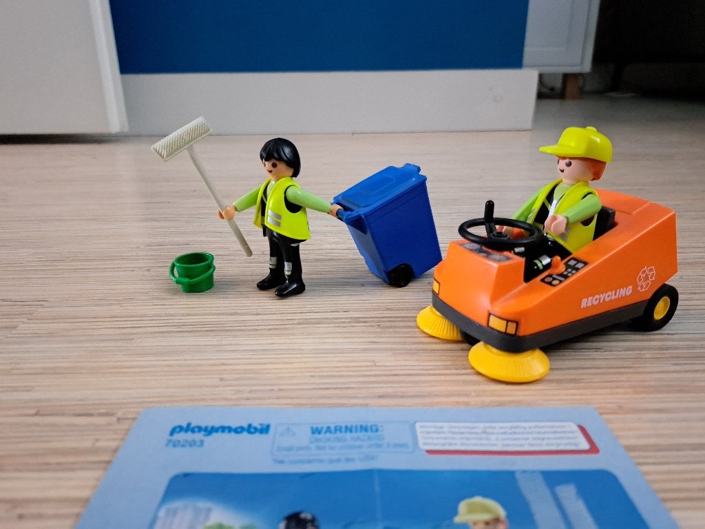 Playmobil staatveger, Ophalen of Verzenden, Zo goed als nieuw, Complete set