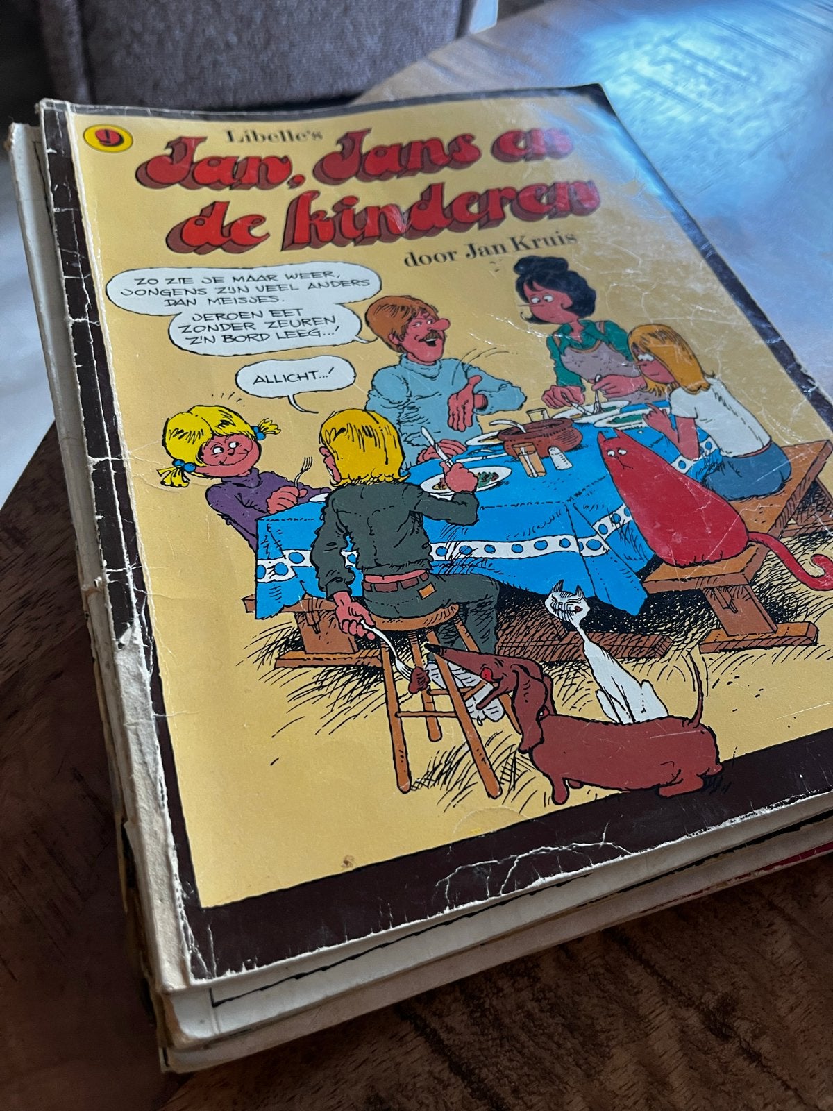 Libelle's Jan, Jans en de Kinderen door Jan Kruis, Eén stripboek, Ophalen, Gelezen