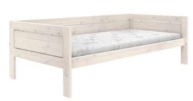 Lifetime bed whitewash 90x200, Ophalen, Gebruikt, 90 cm, Eenpersoons