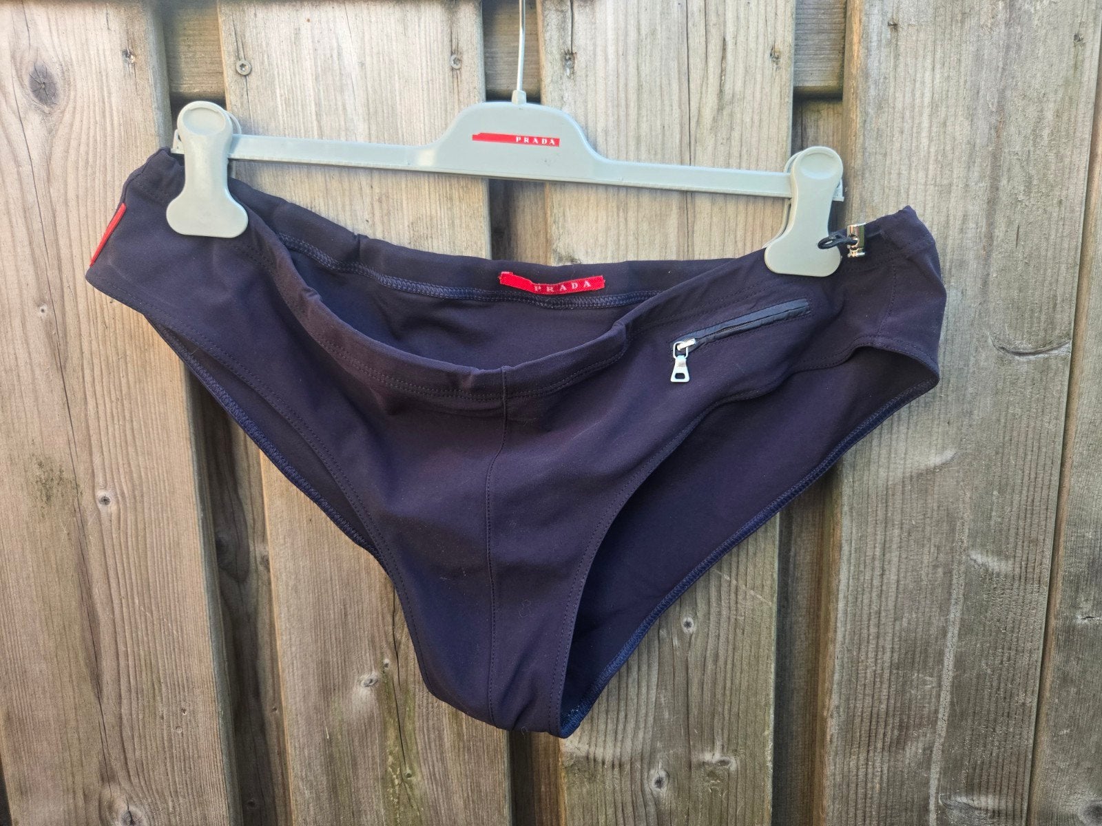 Originele Prada Zwembroek Donkerblauw Maat XXL, Kleding | Heren, Badmode en Zwemkleding, Ophalen of Verzenden, Overige maten, Blauw
