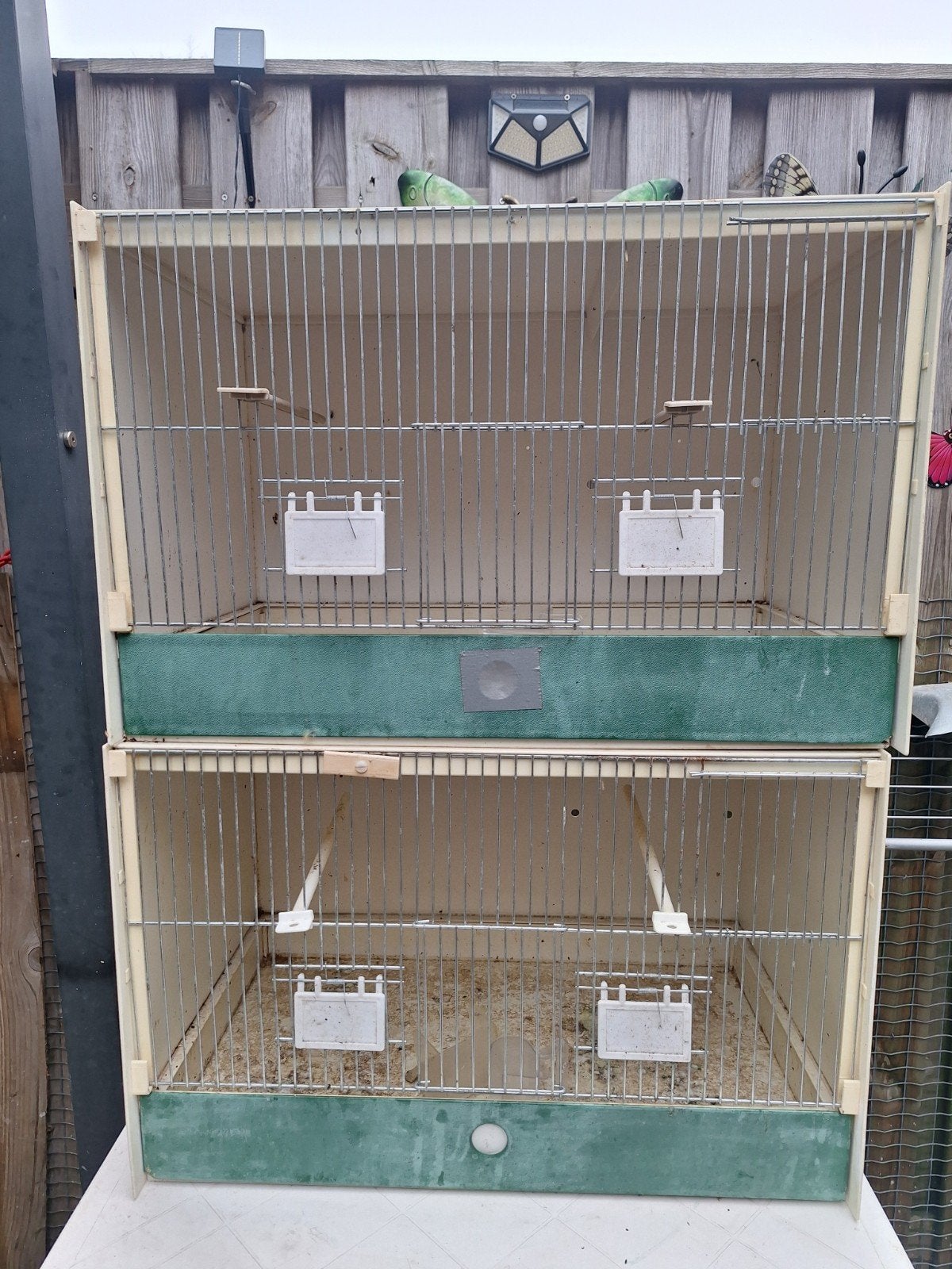 te koop vogel kooien, Ophalen of Verzenden, Hout, Vogelkooi