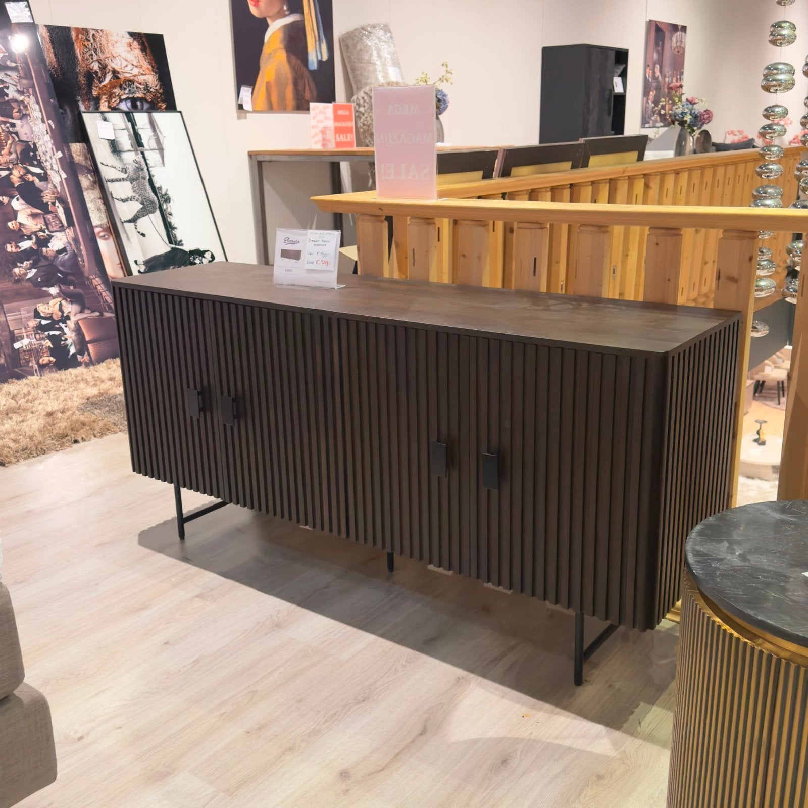 Remi Eleonora dressoir bruin, Ophalen, Zo goed als nieuw, 25 tot 50 cm, Minder dan 100 cm