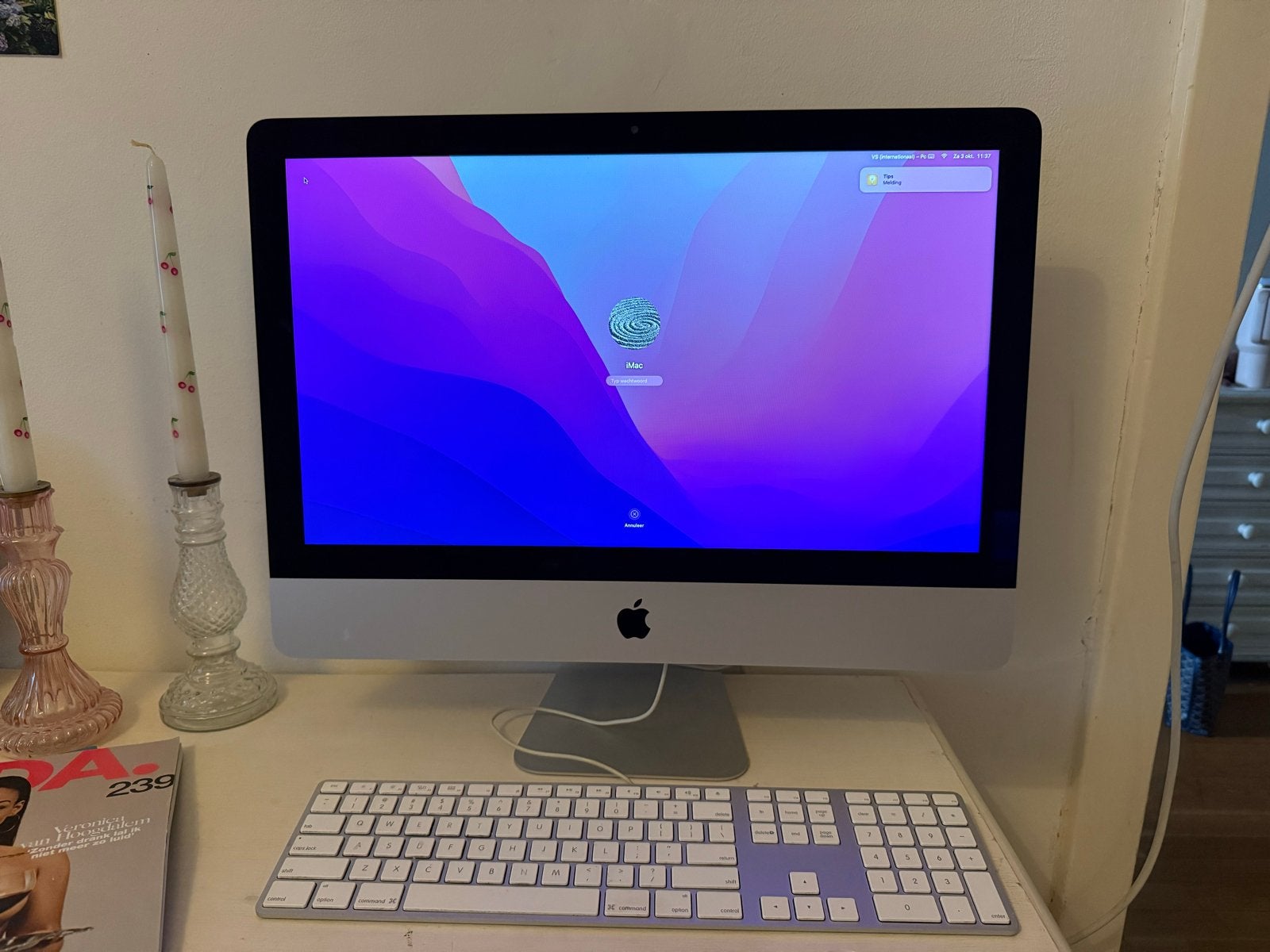 Apple iMac (21.5-inch, Late 2015) - 8GB RAM, 2.8 GHz i5, Computers en Software, Gebruikt, 2 tot 3 Ghz, 8 GB, IMac