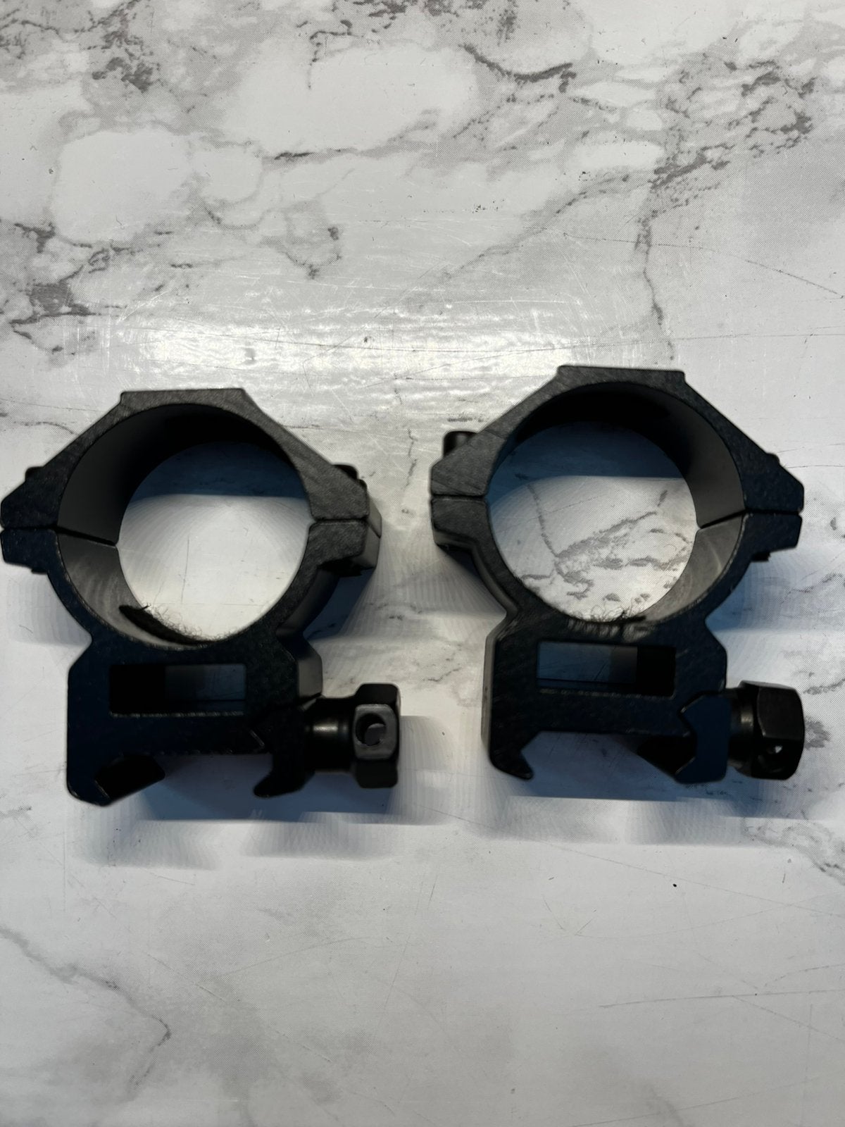 Richtkijker scope ring/montageringen 30mm 2stuks aluminium, Ophalen of Verzenden, Nieuw