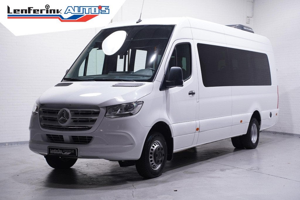 Mercedes-Benz Sprinter 516 CDI 163 pk Aut. Personenbus 18p N, Auto's, Bestelauto's, Automaat, Start-stop-systeem, Gebruikt, 4 cilinders
