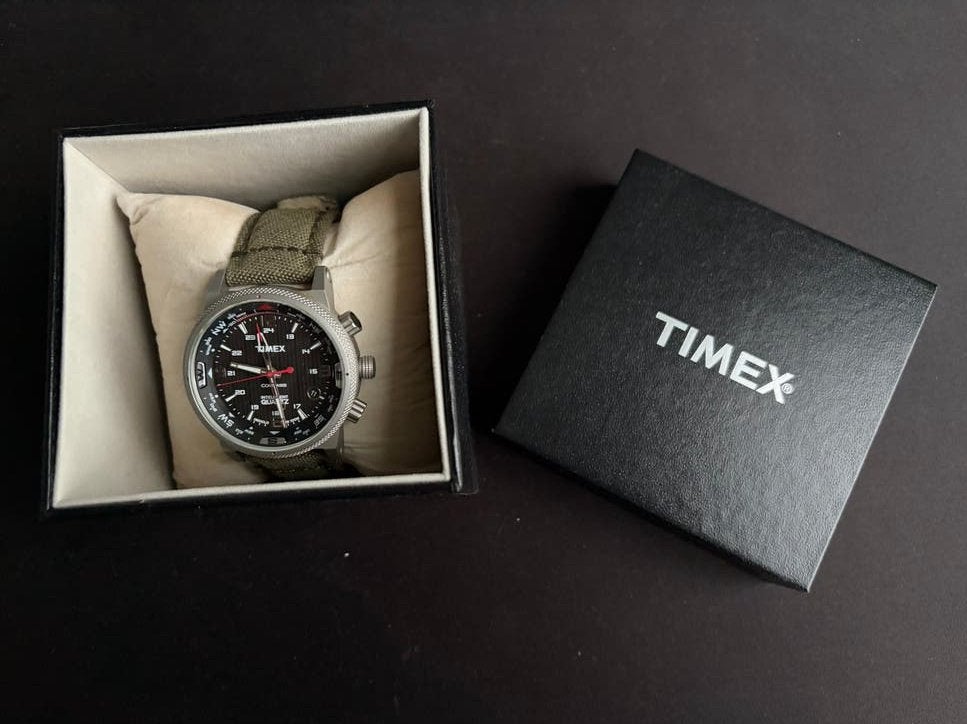 Timex T2N726 Intelligent Quartz Herenhorloge, Sieraden, Tassen en Uiterlijk, Horloges | Heren, Overige merken, Staal, Polshorloge