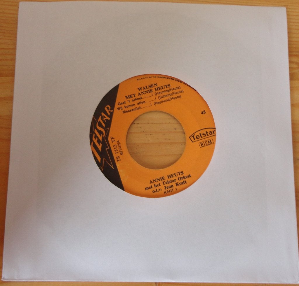 Annie Heuts > Walsen met Annie Heuts, Ophalen of Verzenden, Gebruikt, 7 inch, Nederlandstalig