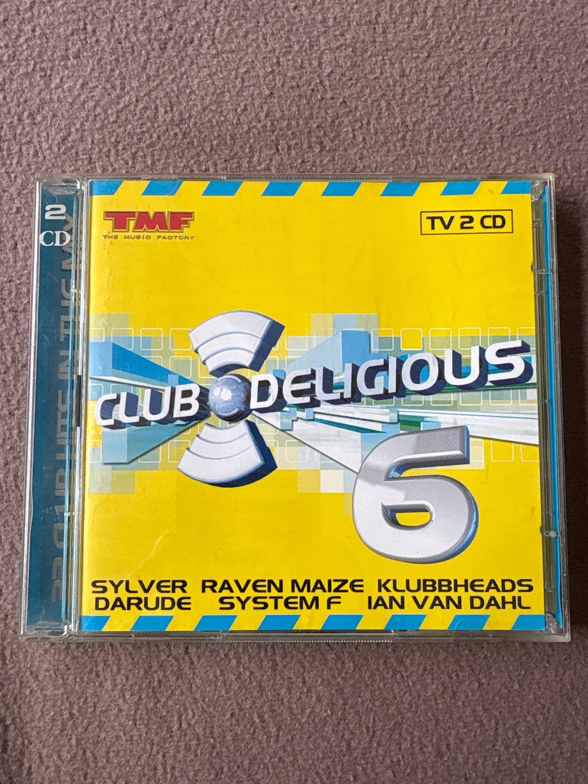 Club Delicious 6 - TMF TV 2 CD (Dance, Trance, Techno), Ophalen of Verzenden, Gebruikt, Techno of Trance