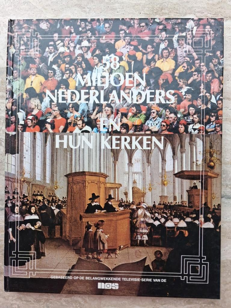 58 Miljoen Nederlanders en hun Kerken - NOS TV-serie boek, Boeken, Ophalen of Verzenden, Gelezen, NOS, Christendom | Katholiek