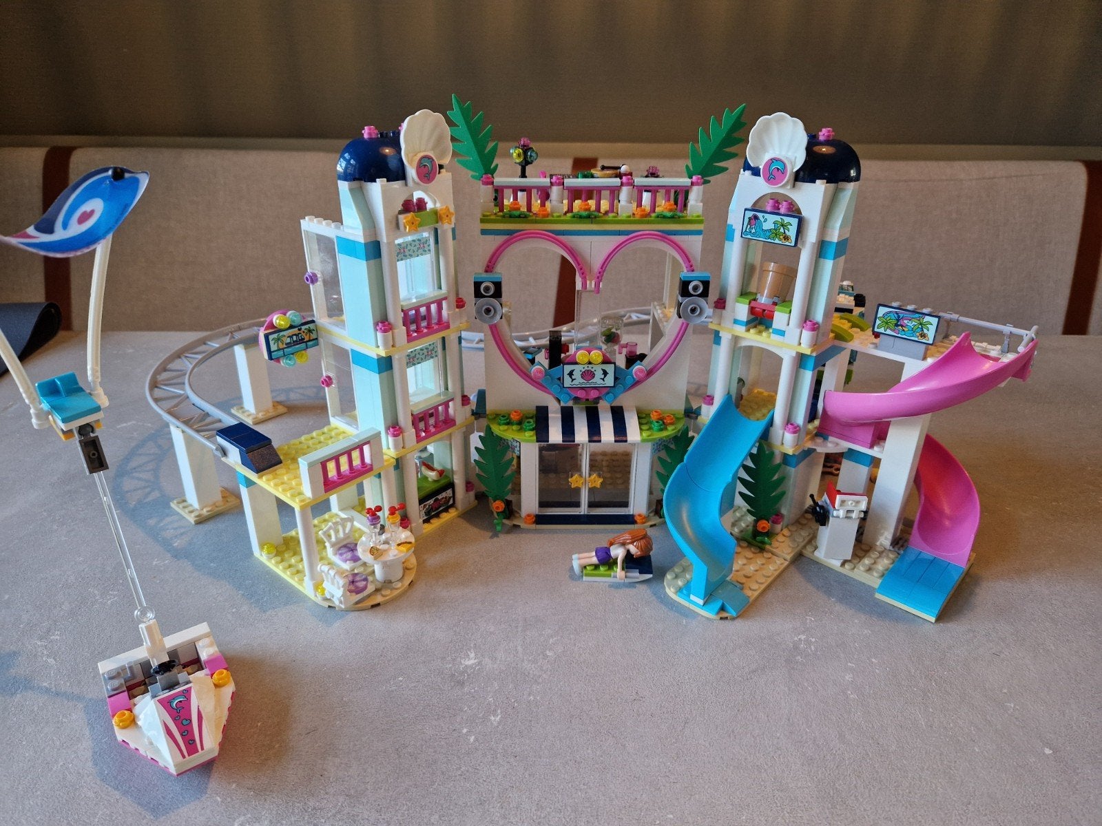 lego friends heartlake resort 41347, Lego, Friends, Ophalen of Verzenden, Complete set