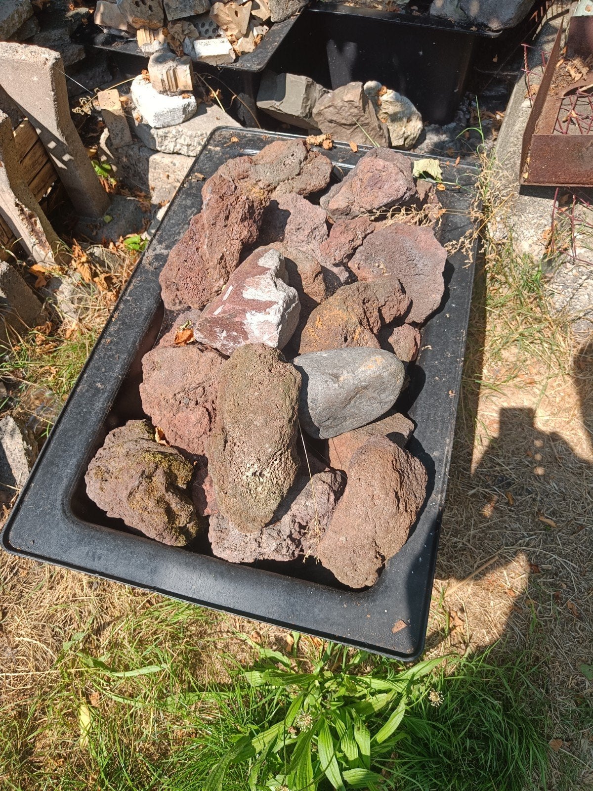 Diverse stenen voor tuin of decoratie, Tuin en Terras, Zand, Ophalen, Gebruikt, Overige typen