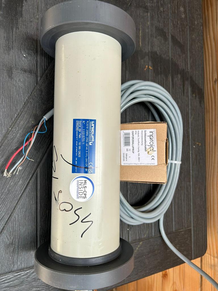 Unicum Buismotor 250nM voor zwembadlamellen dek, Tuin en Terras, Zwembad-toebehoren, Ophalen of Verzenden, Zo goed als nieuw