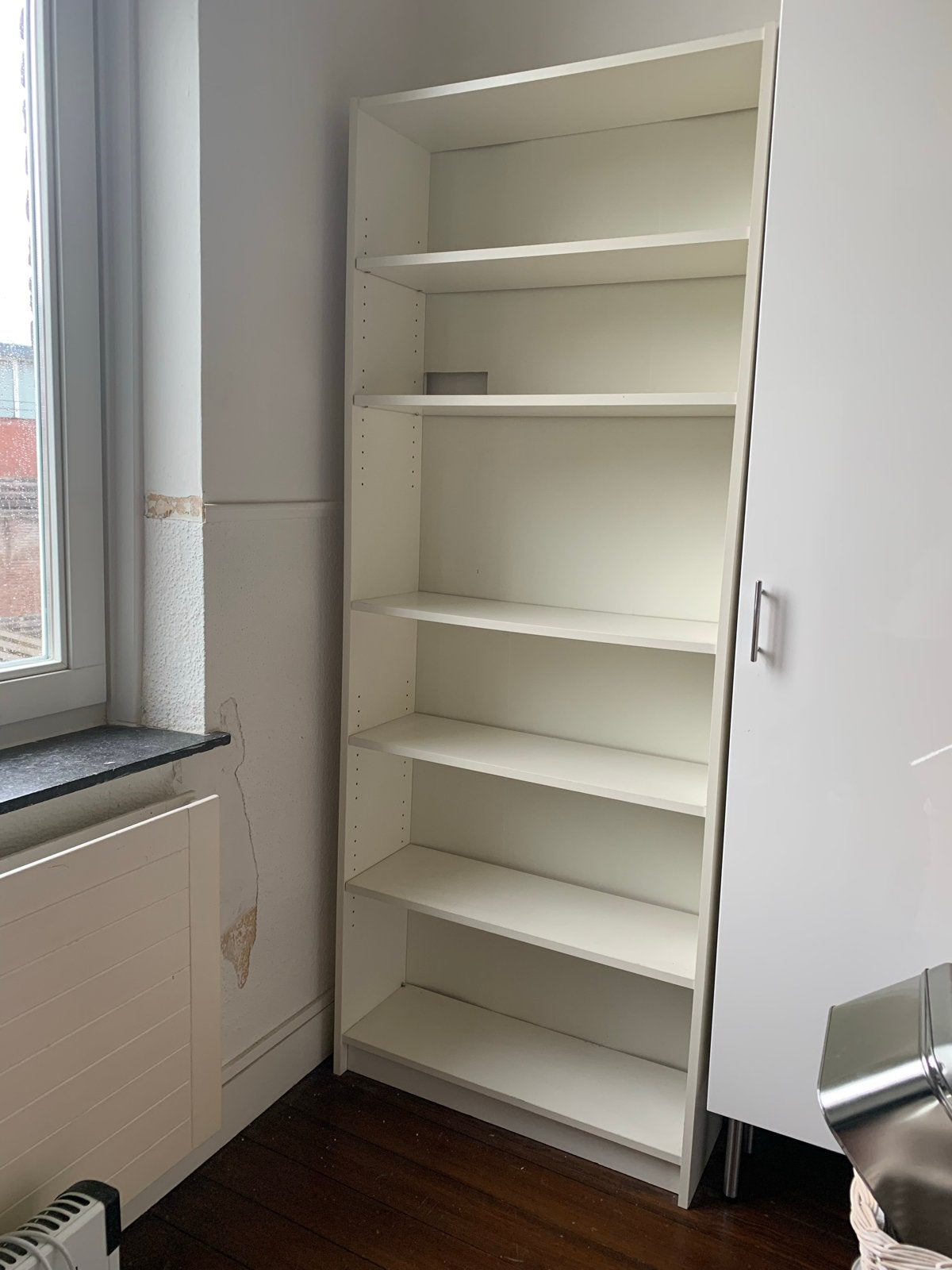 IKEA Billy witte boekenkast, Ophalen, Zo goed als nieuw, Wit, Boven de knie