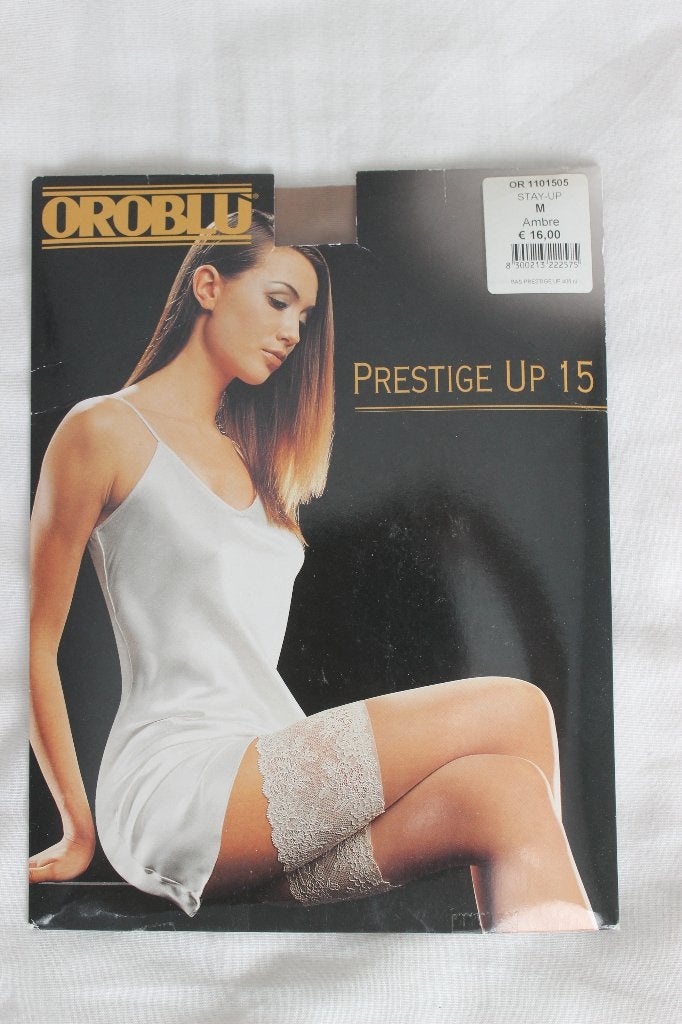 Oroblu Prestige Up 15 hold up kousen, Kleding | Dames, Bruin, Nieuw, Ophalen of Verzenden, Oroblu