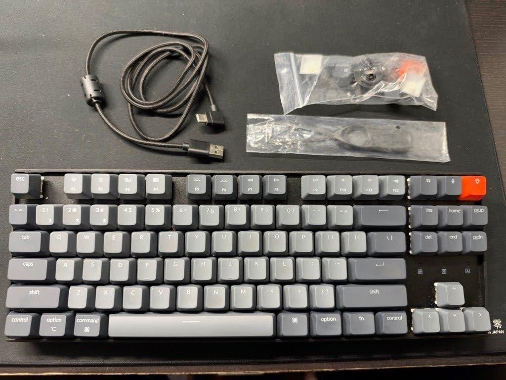 Keychron K8 Tenkeyless Wireless Mechanical Keyboard, Keychron, Gebruikt, Ophalen of Verzenden, Draadloos