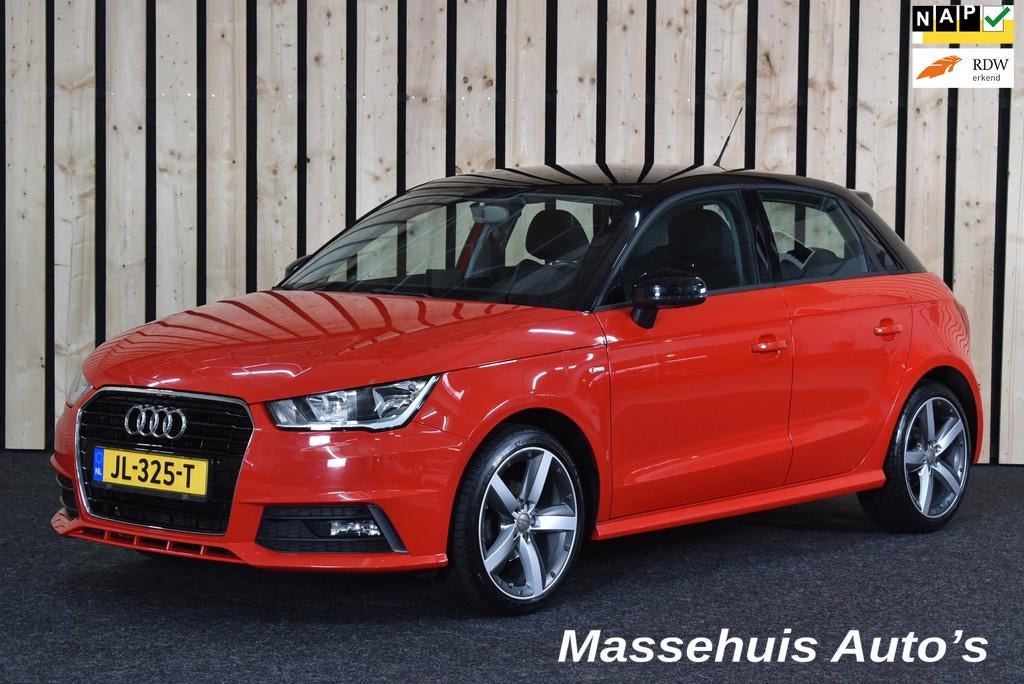 Audi A1 Sportback 1.0 TFSI Design S-Line 68 dkm 2e eig. Crui, Voorwielaandrijving, Stof, Euro 6, 95 pk