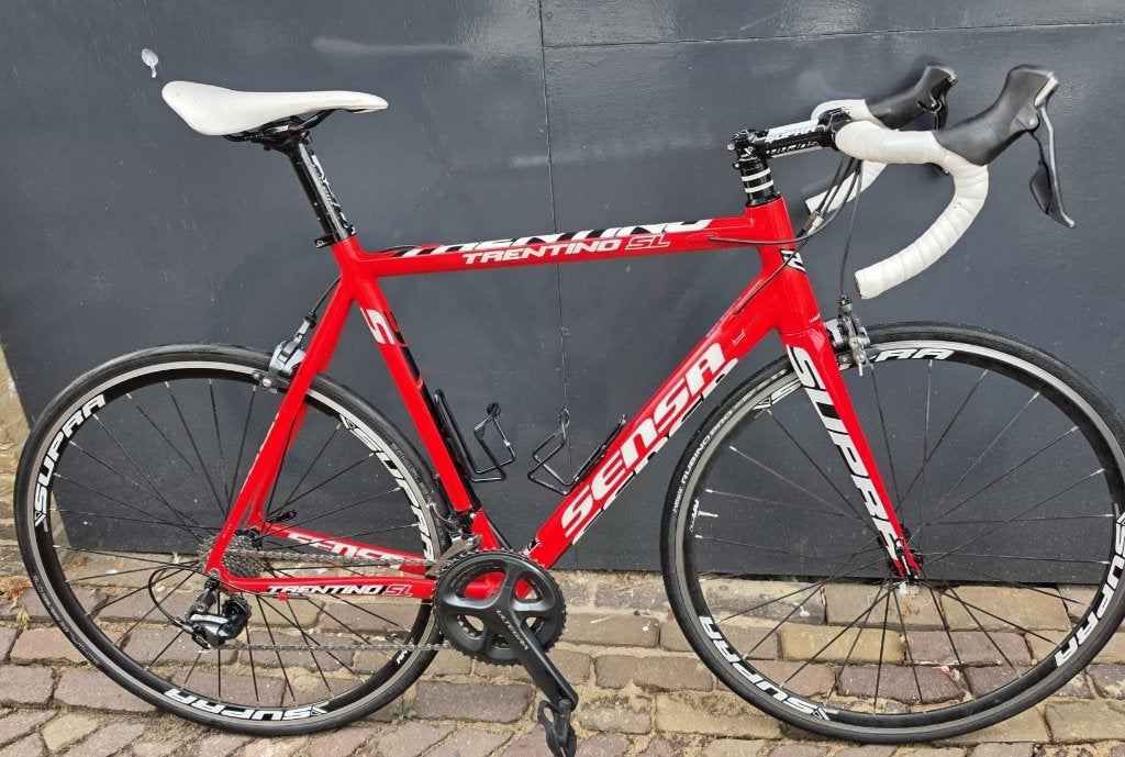 Sensa Terentino SL Shimano Ultegra maat 58, Fietsen en Brommers, 28 inch, Aluminium, Zo goed als nieuw, 57 tot 61 cm