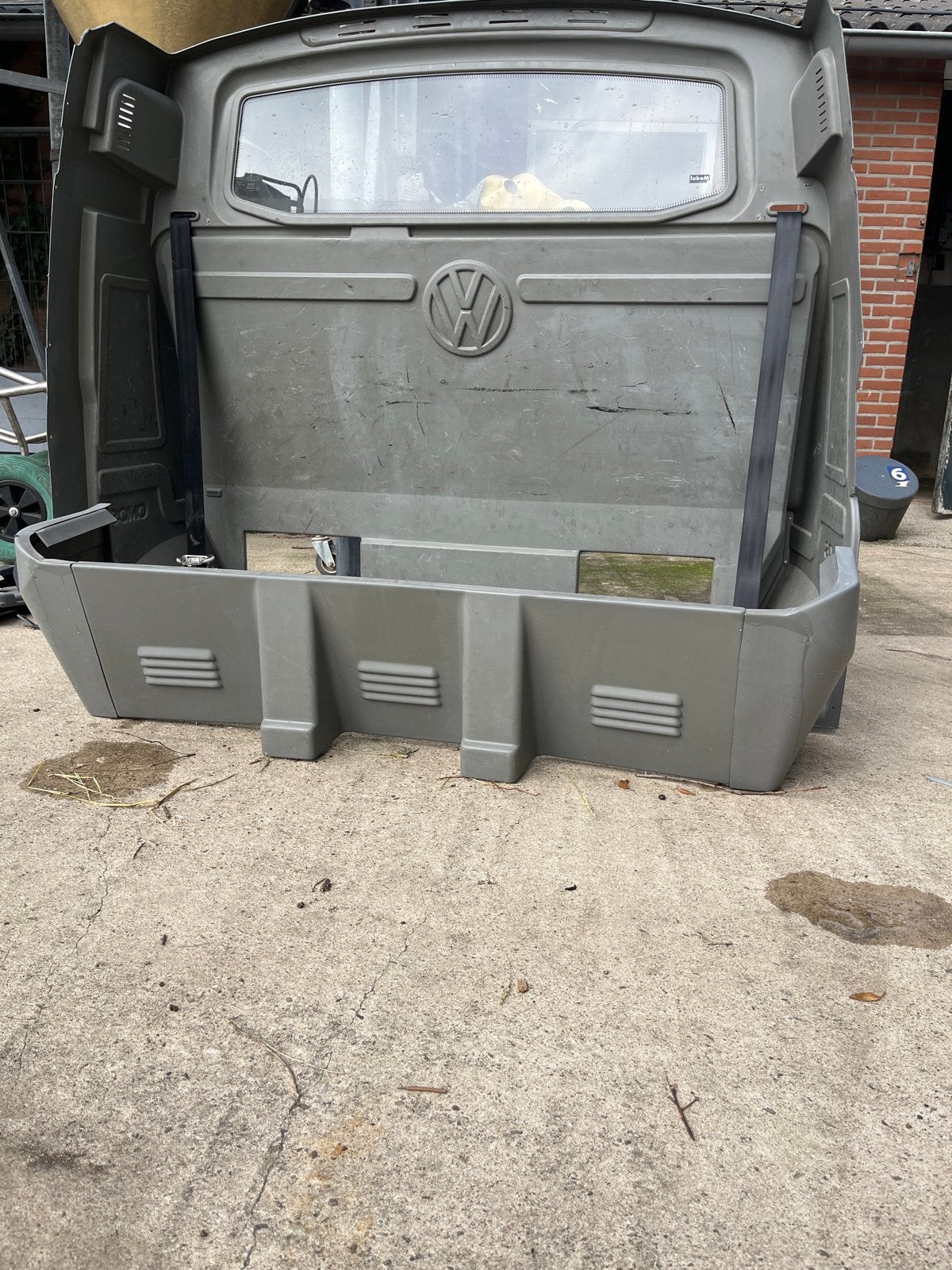 Volkswagen t5 tusschot (orgineel dubbelcabine), Gebruikt, Achterklep, Volkswagen, Ophalen of Verzenden