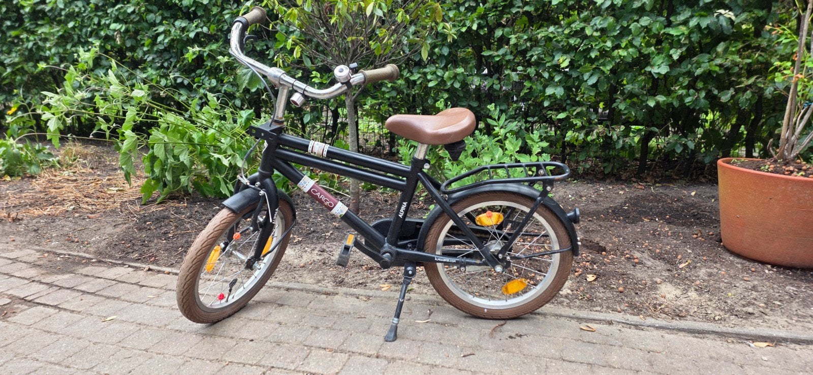 Kinderfiets 16 inch Alpina Cargo, Fietsen en Brommers, Fietsen | Kinderfietsjes, Ophalen, Terugtraprem, Onbekend, 16 tot 20 inch