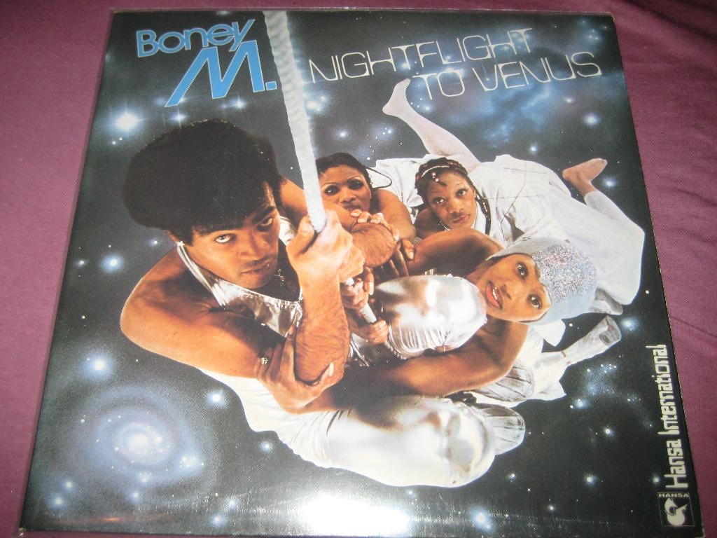 LP, Boney M.: Nightflight to Venus, Ophalen of Verzenden, Zo goed als nieuw, 12 inch