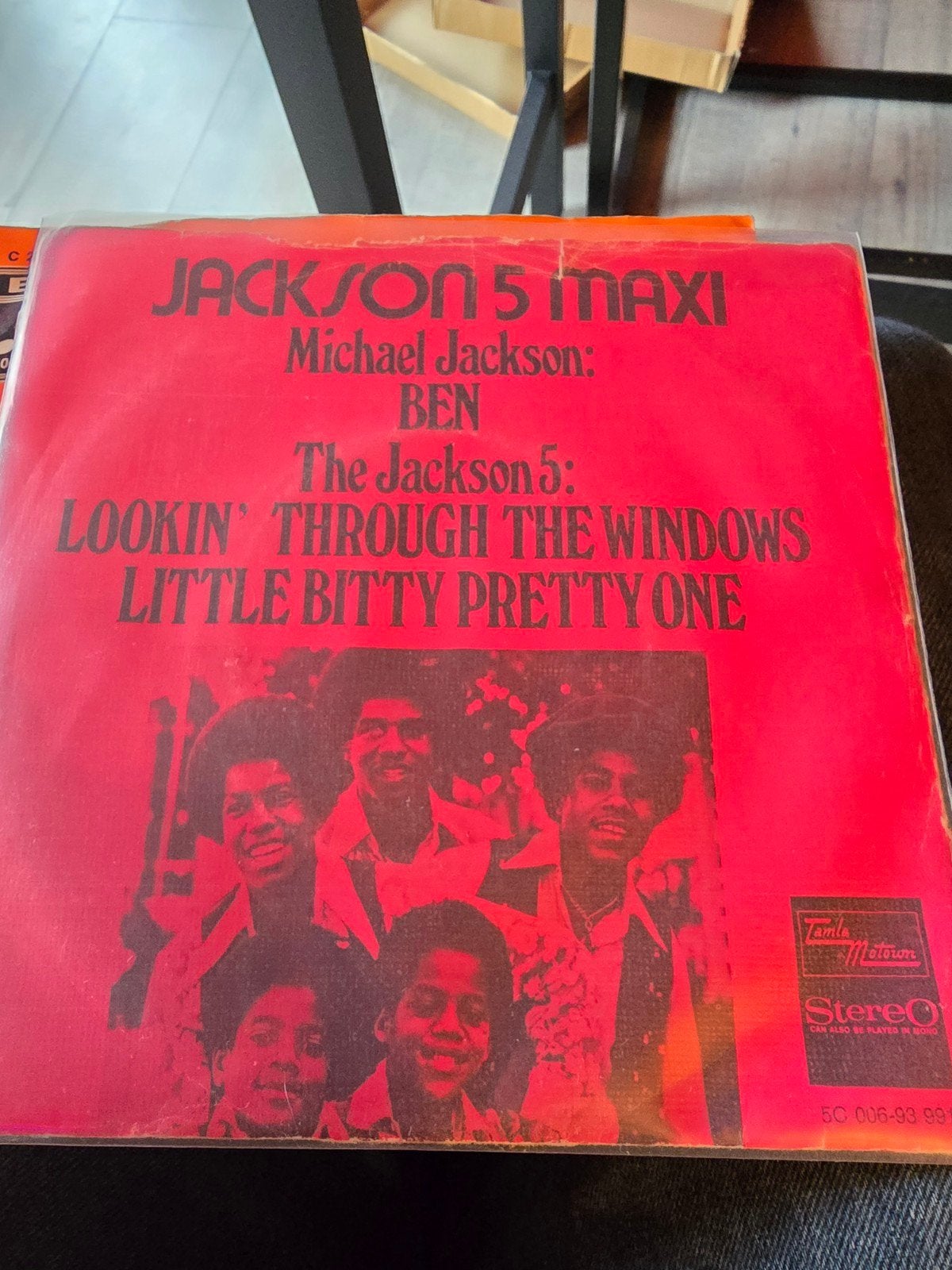 Jackson 5 Maxi - Ben / Lookin' Through The Windows, Gebruikt, Pop, 7 inch, EP