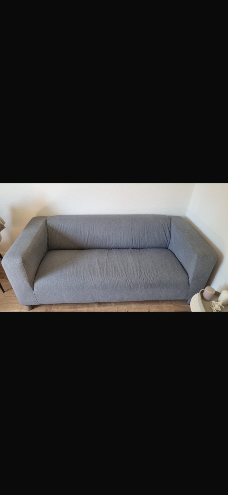 2-zits bank KLIPPAN van IKEA…..staat in CREIL !!!!, Ophalen, Gebruikt, 150 tot 200 cm, Tweepersoons