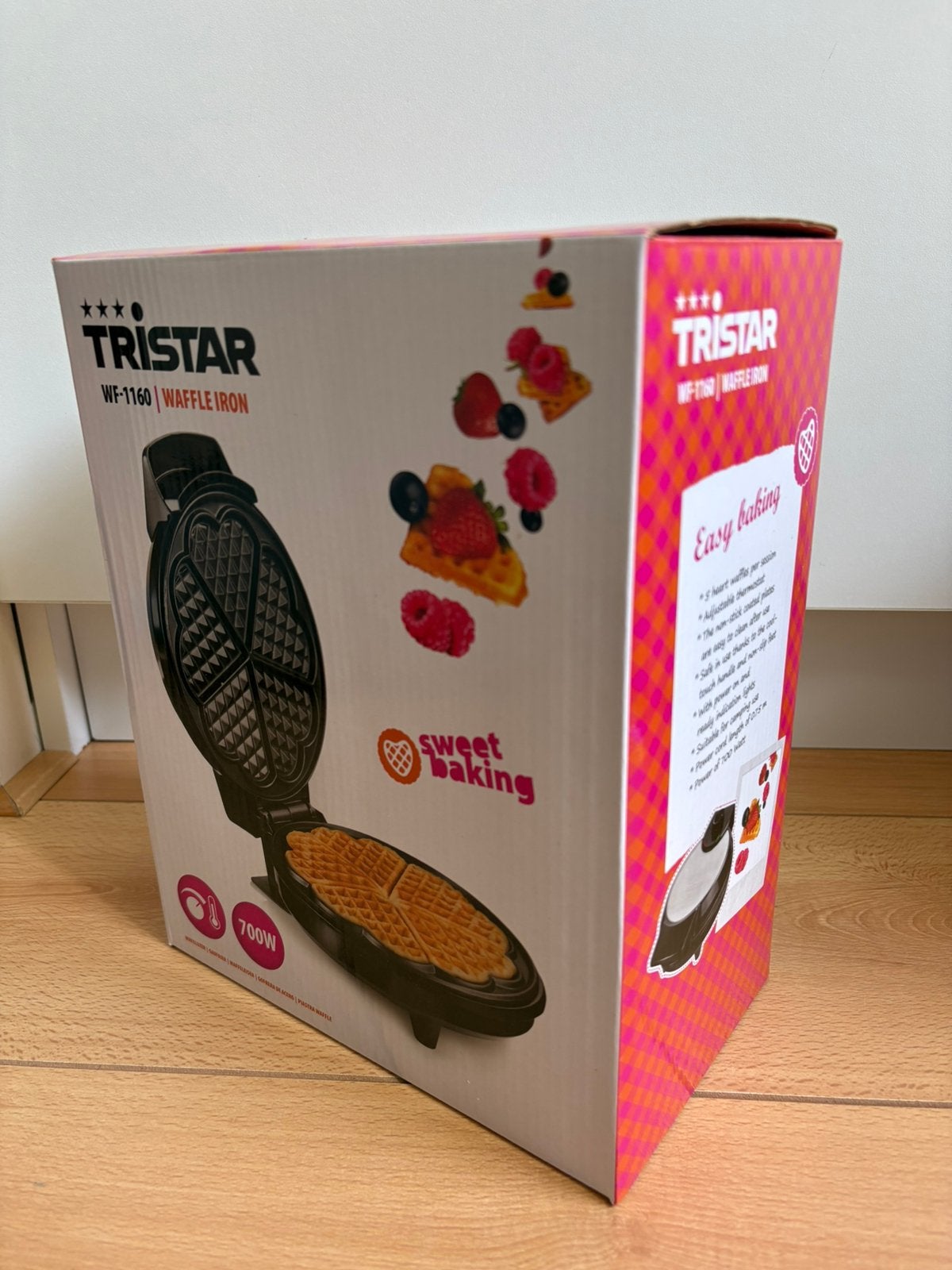 Nieuw Tristar Wafelijzer, Witgoed en Apparatuur, Wafelijzers, Ophalen of Verzenden, Nieuw