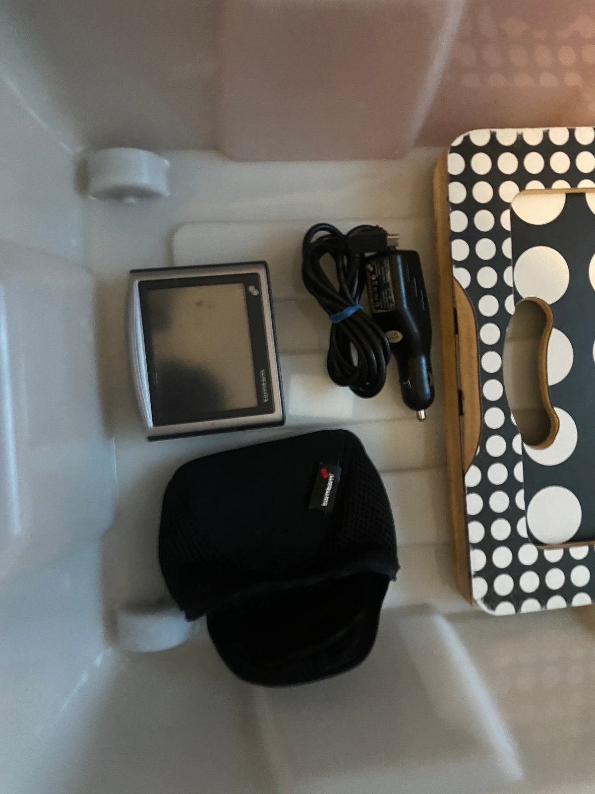 TomTom navigatiesysteem met accessoires en hoesje, Ophalen of Verzenden, Gebruikt