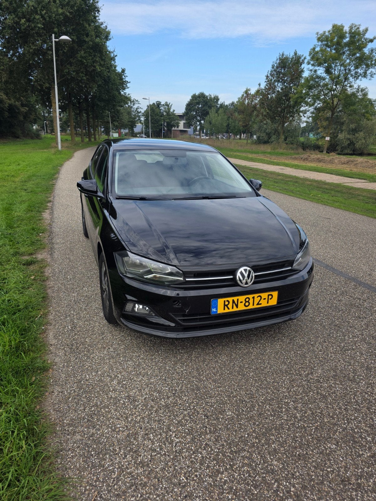 Volkswagen Polo 1.0 TGI 90pk 2018 Zwart