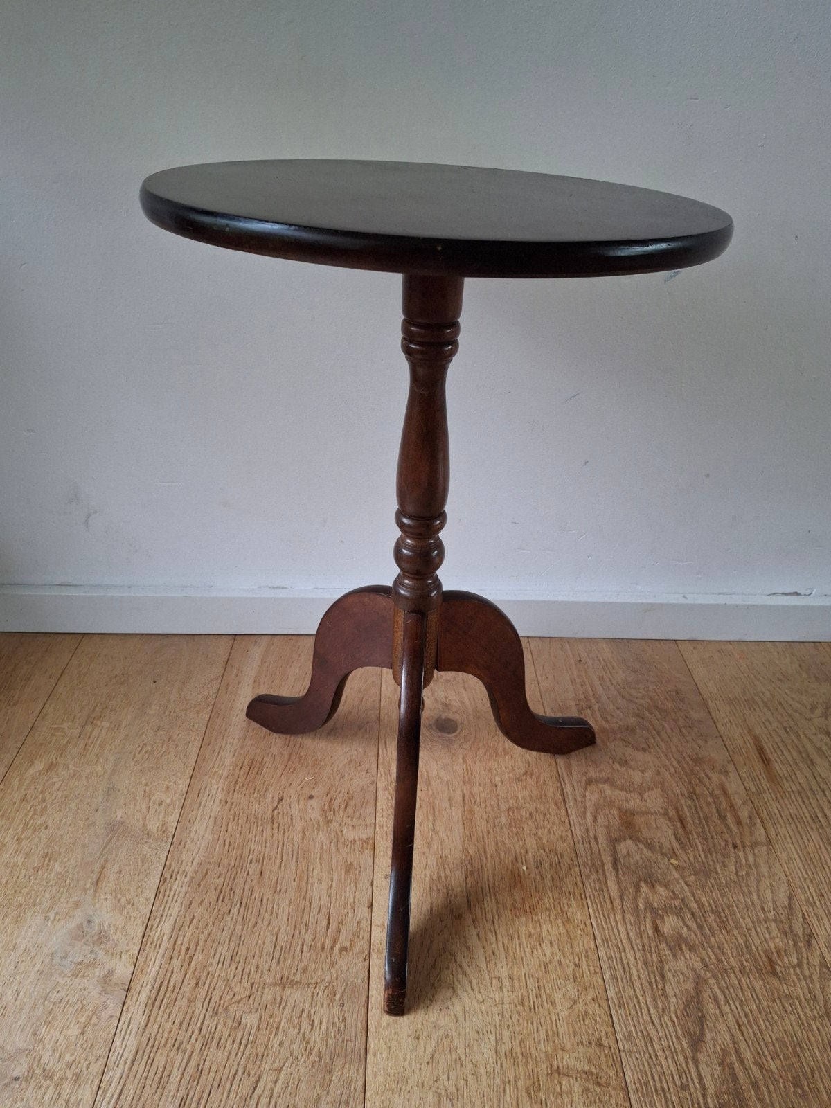Klassiek rond bijzettafeltje / plantentafel, Minder dan 55 cm, Gebruikt, Klassiek, Rond