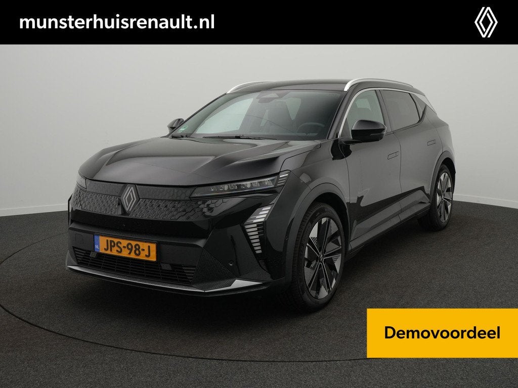 Renault Scénic E-Tech EV87 long range techno - Pack Advance, Stof, Gebruikt, Zwart, Zwart