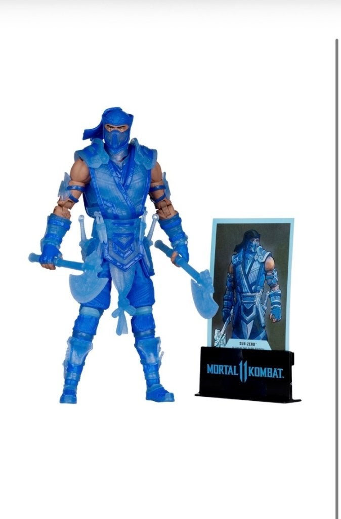 Mcfarlane Mortal Kombat 11 Sub-Zero Glow in the Dark, Ophalen of Verzenden, Nieuw