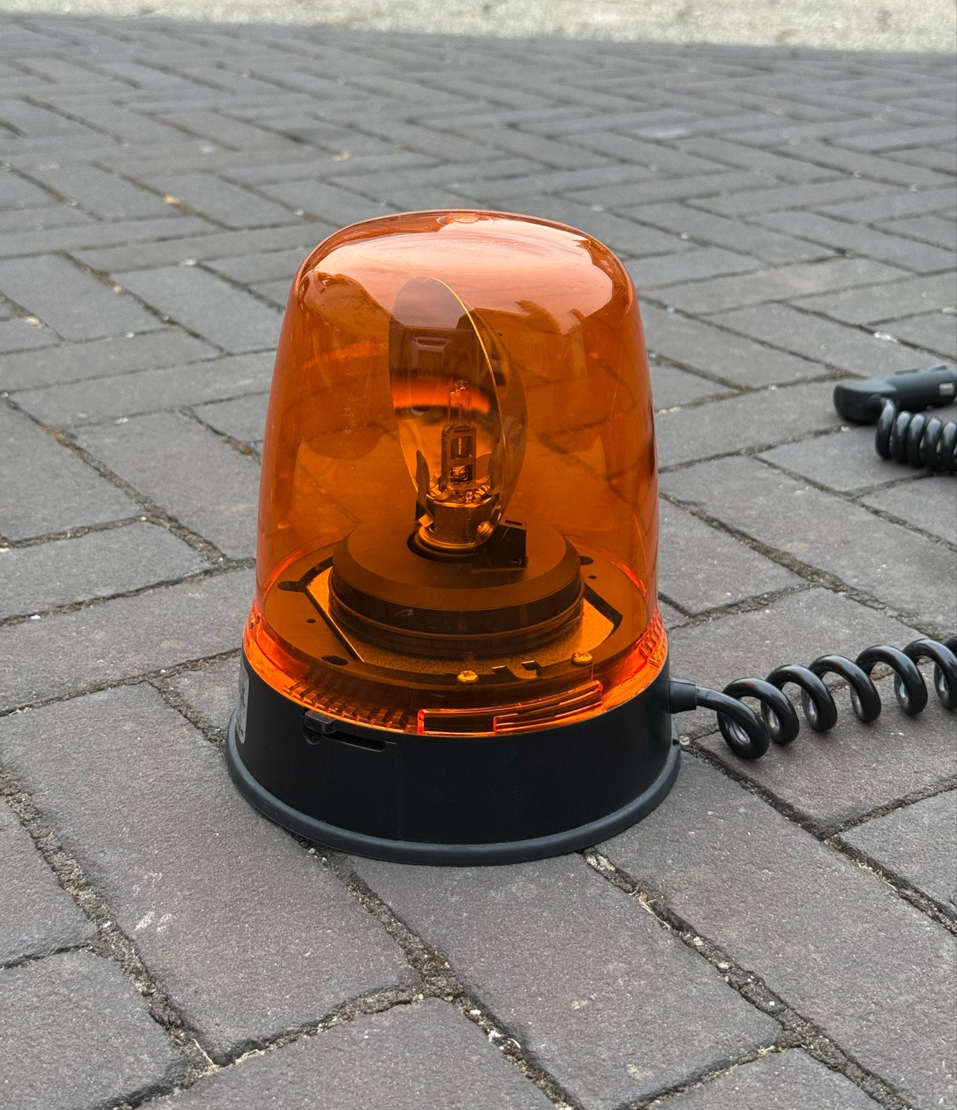 Britax 394 Series Zwaailamp 12V/24V - Oranje, Auto-onderdelen, Verlichting, Ophalen of Verzenden, Gebruikt, Universele onderdelen