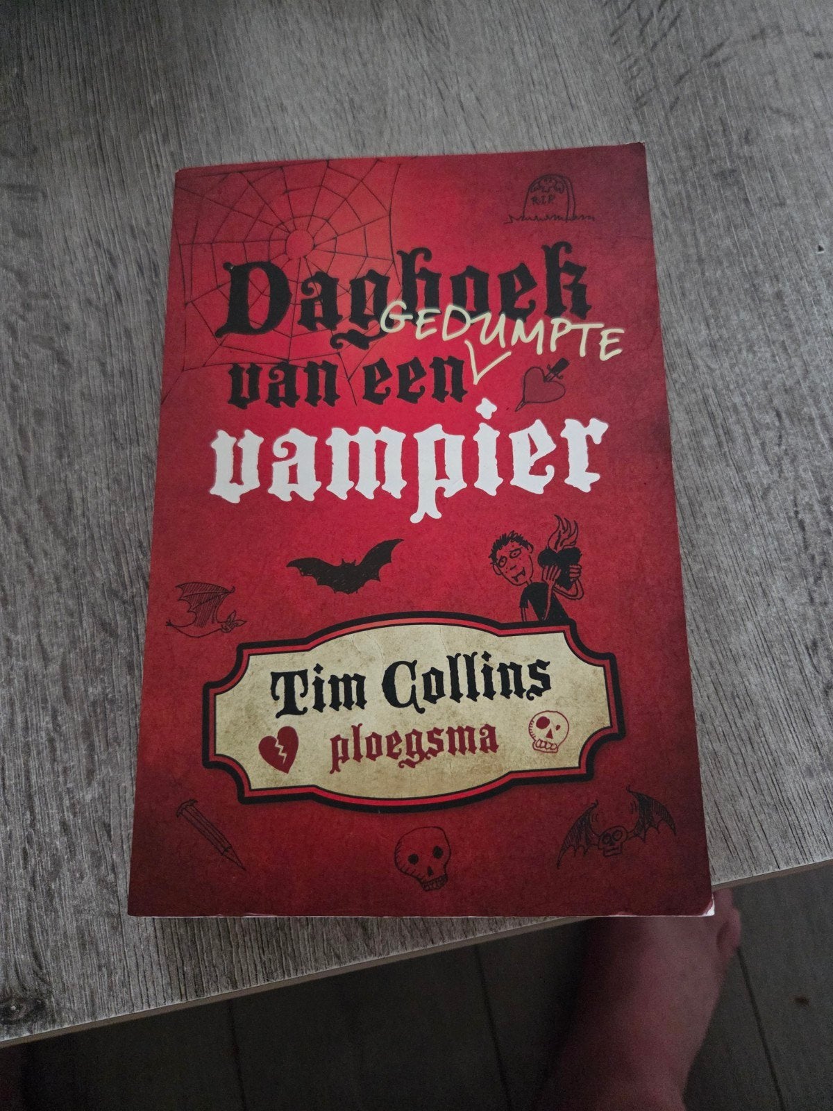Dagboek van een gedumpte vampier - Tim Collins, Ophalen of Verzenden