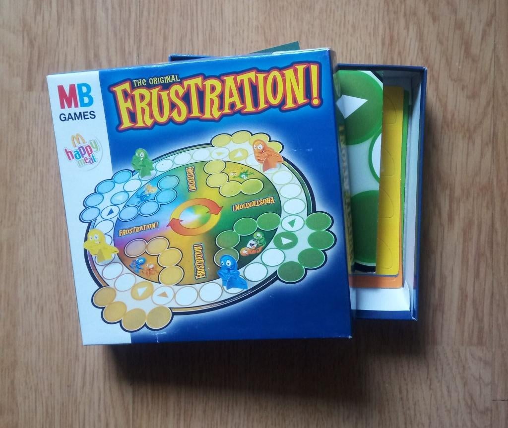 reistip: Frustration spel reisspel (mens - erger - je - niet, Vijf spelers of meer, Ophalen of Verzenden, Nieuw, Reisspel