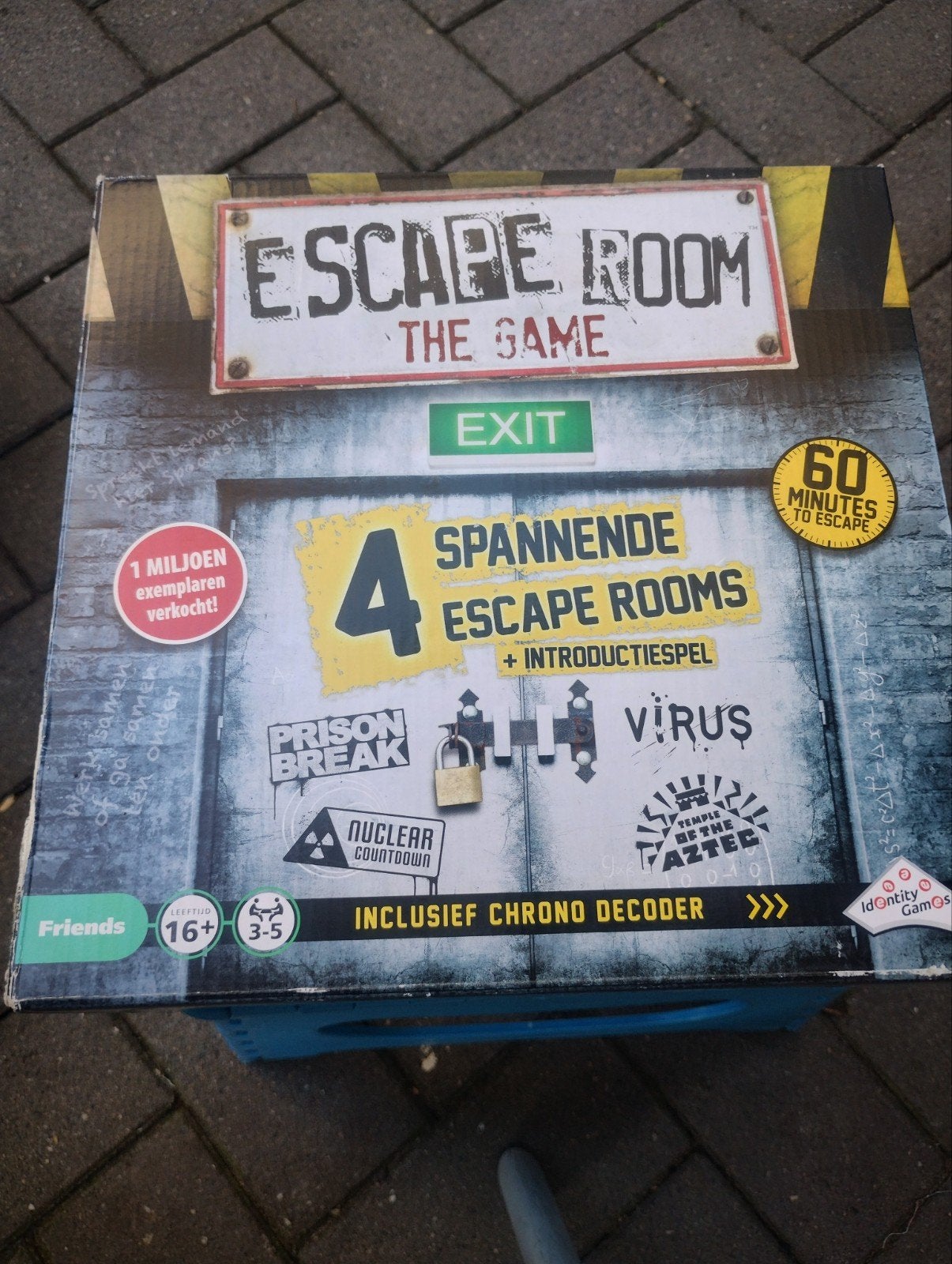 Te koop: Escape Room the Game., Drie of vier spelers, Ophalen of Verzenden, Zo goed als nieuw, Identity Games International BV