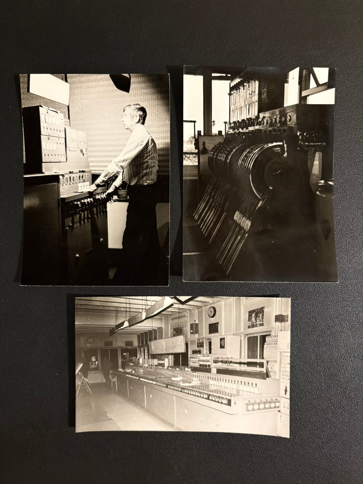 3 originele foto’s blokposten en seinhuizen (1976), Ophalen of Verzenden, Gebruikt, Trein