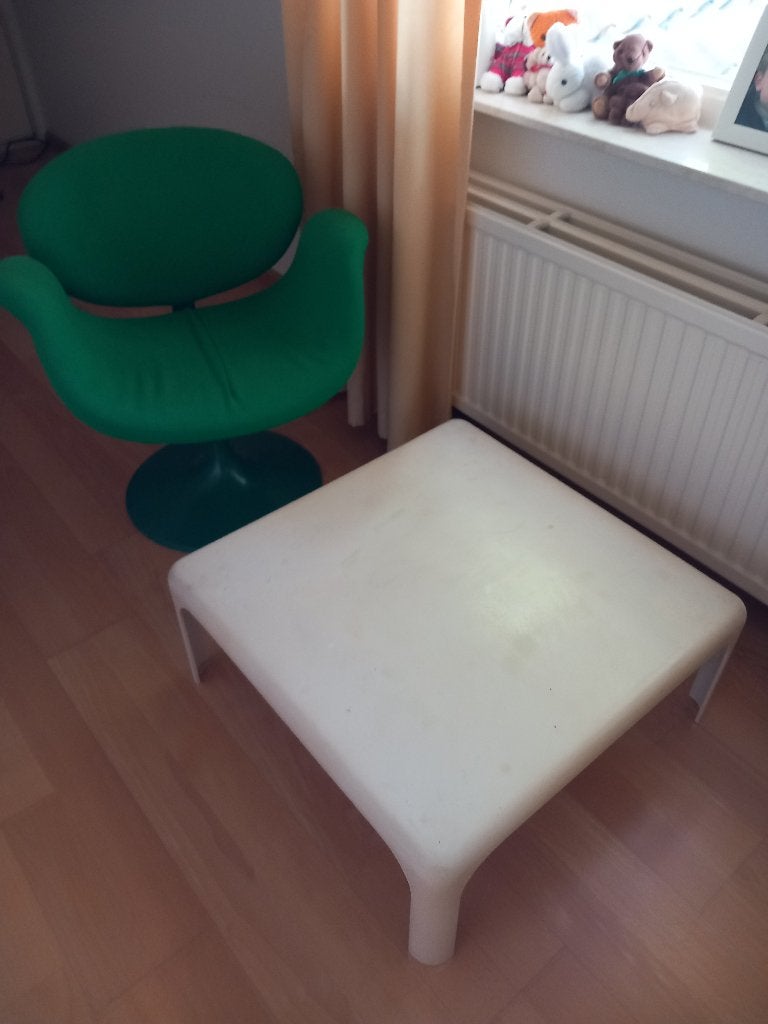 ARTIFORT VINTAGE bijzettafel, Ophalen, Minder dan 45 cm, Gebruikt, Vierkant