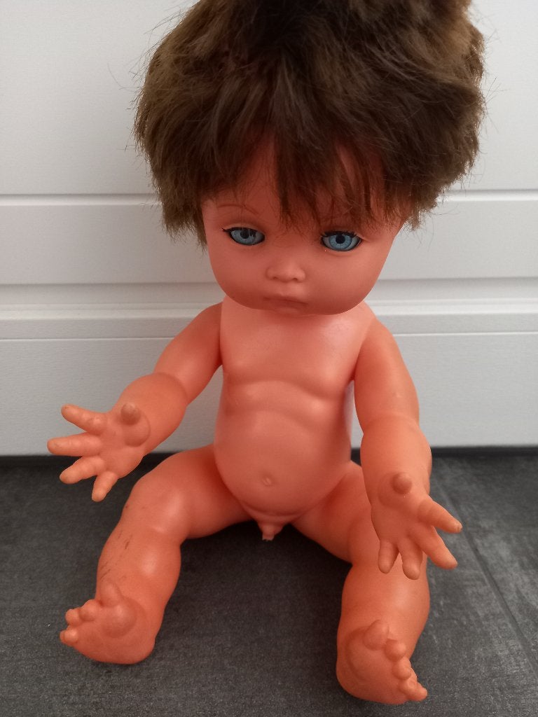 plaspop jongen jaren 70 vicma, Ophalen of Verzenden, Gebruikt, Pop