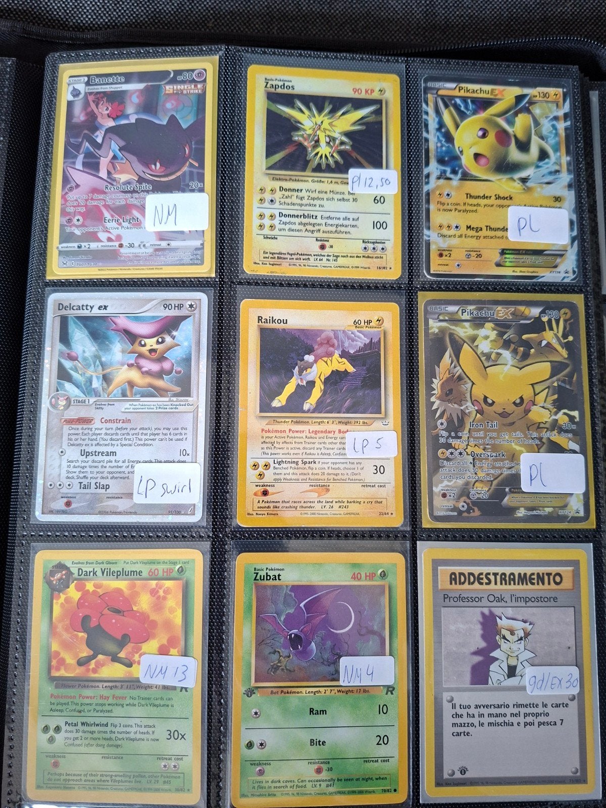 Pokémon Kaarten Collectie - Diverse Zeldzame Kaarten, Ophalen of Verzenden, Zo goed als nieuw, Meerdere kaarten