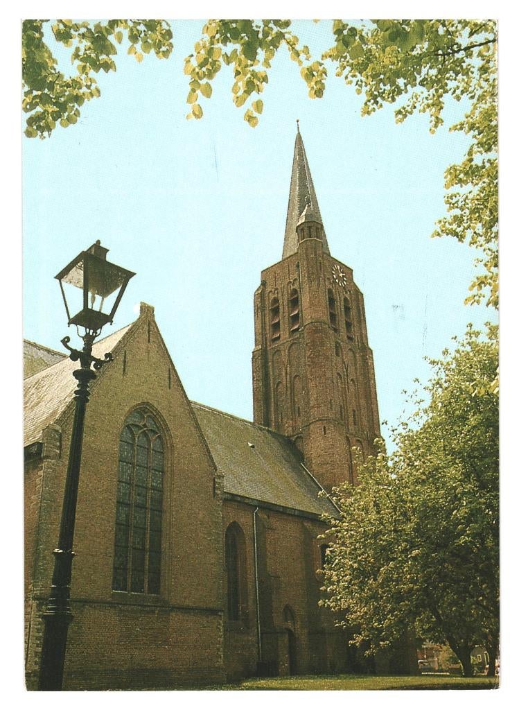 988007 Nisse 783 ZL Ned Herv Kerk  met mooie zegel Ooievaar, Ophalen of Verzenden, 1980 tot heden, Gelopen, Zeeland