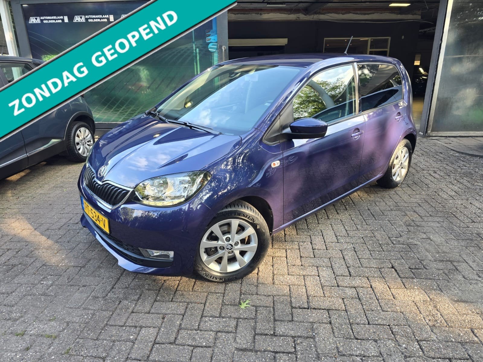 Skoda Citigo 1.0 Greentech Ambition | AUTOMAAT | 2E EIGENAAR, Dealer onderhouden, Stof, Gebruikt, Euro 6