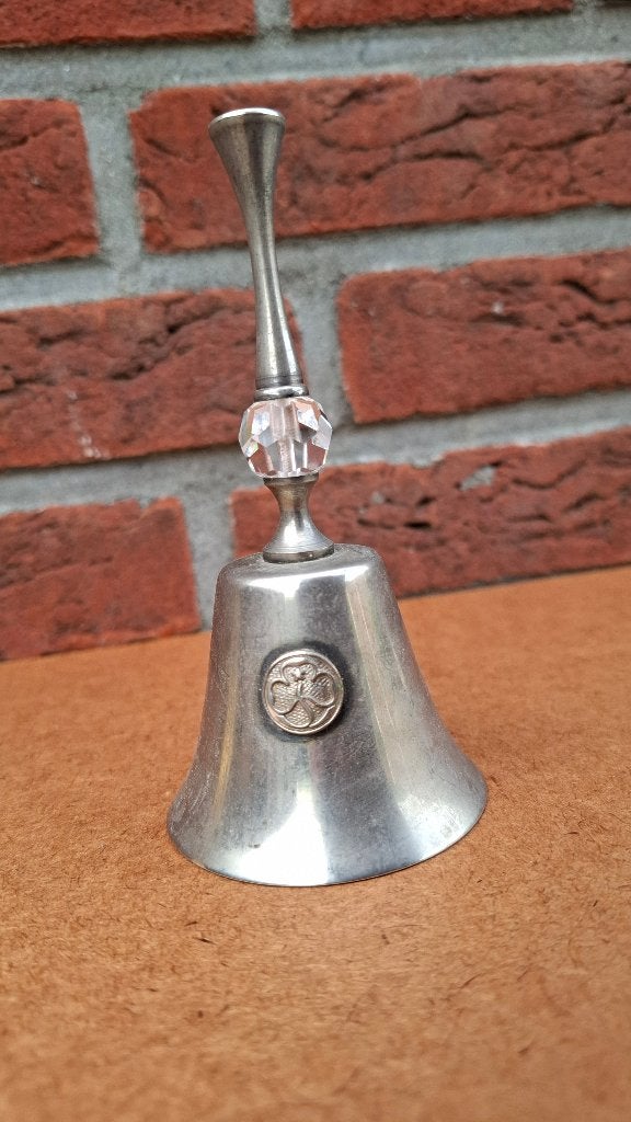 tafelbel Ierland met kristal, Ophalen of Verzenden